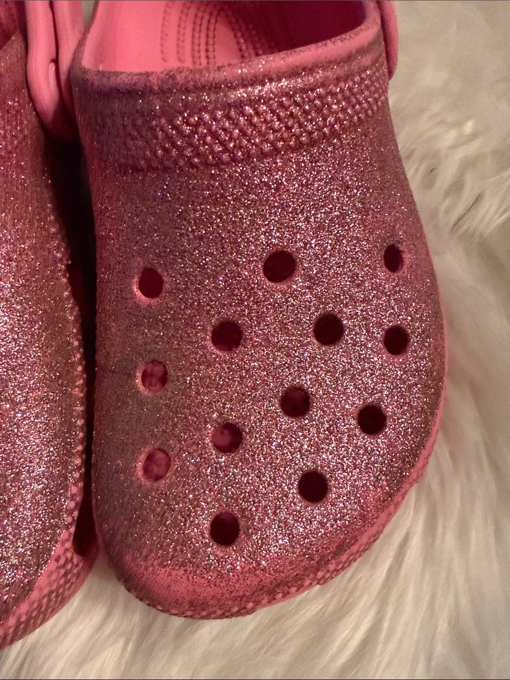 CROCS bright pink